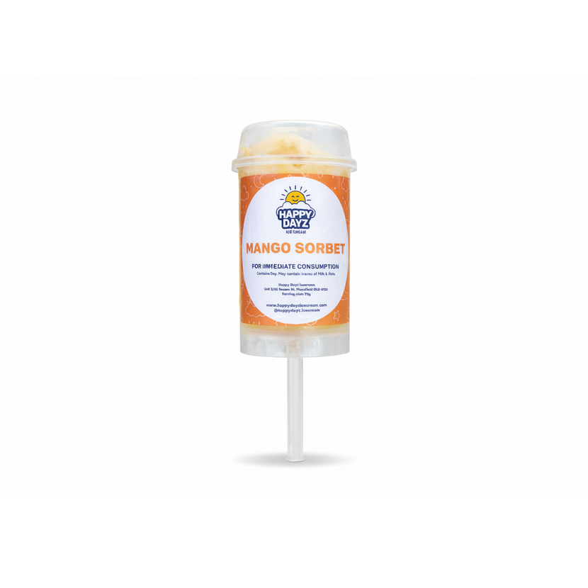 Mango Sorbet Push Pop